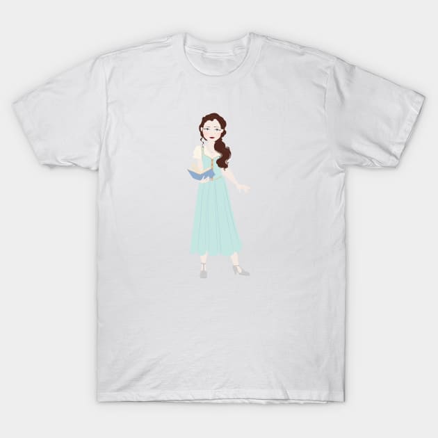 Ms. French T-Shirt by littlemoondance